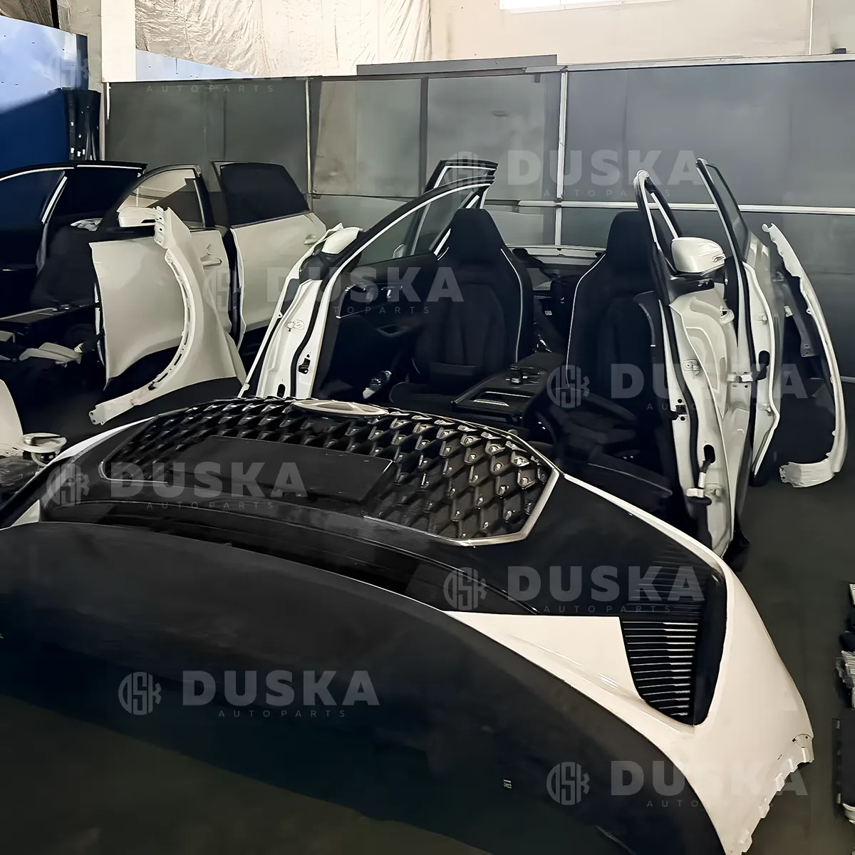 Крыша, решётка радиатора и салон Chery Tiggo 4 Pro на разборе